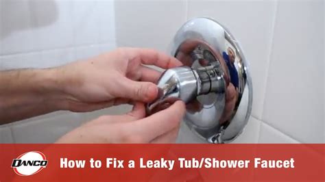 how to fix leaking shower faucet|How To Fix A Leaky Shower Faucet Single Handle。